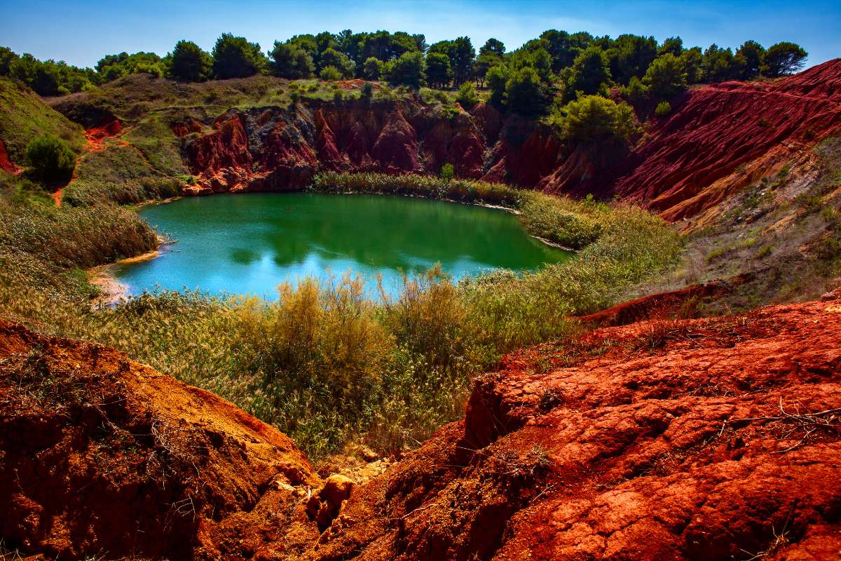 Cava di Bauxite 3 cava di bauxite salento
