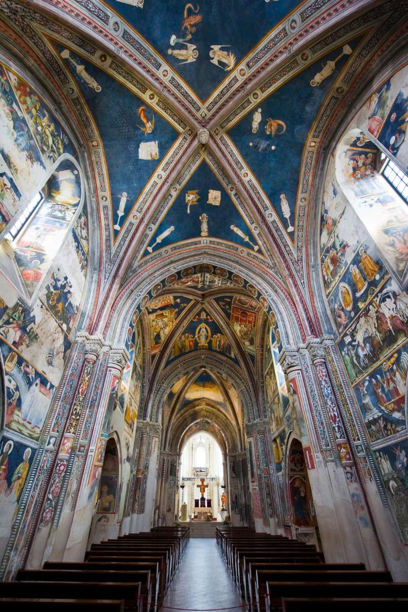 Basilica di Santa Caterina d’Alessandria 12 affreschi basilica galatina