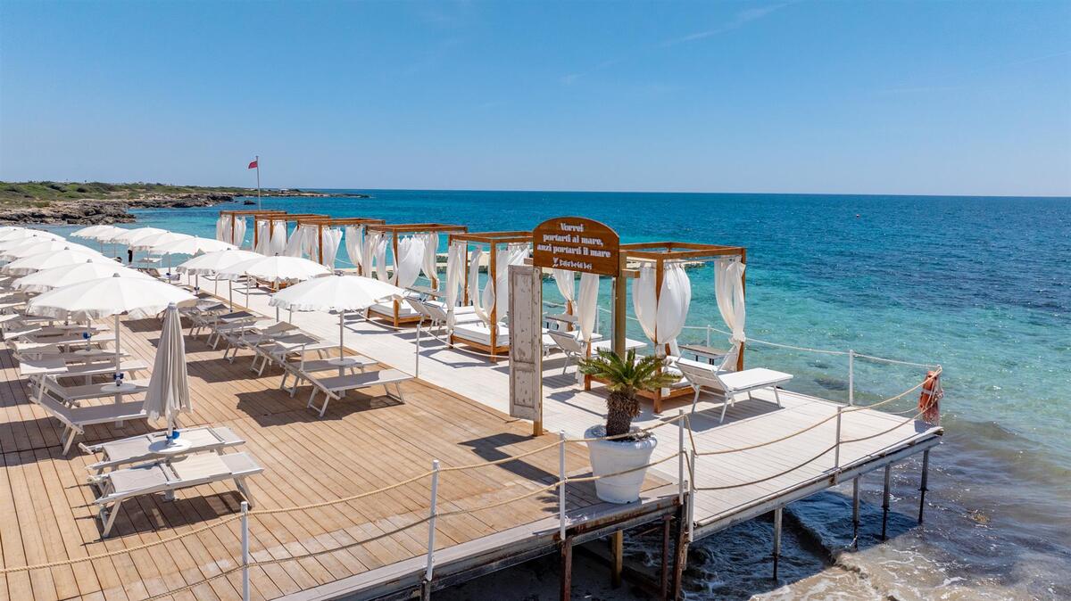 Lido Baia degli Dei 3 lido baia degli dei drone
