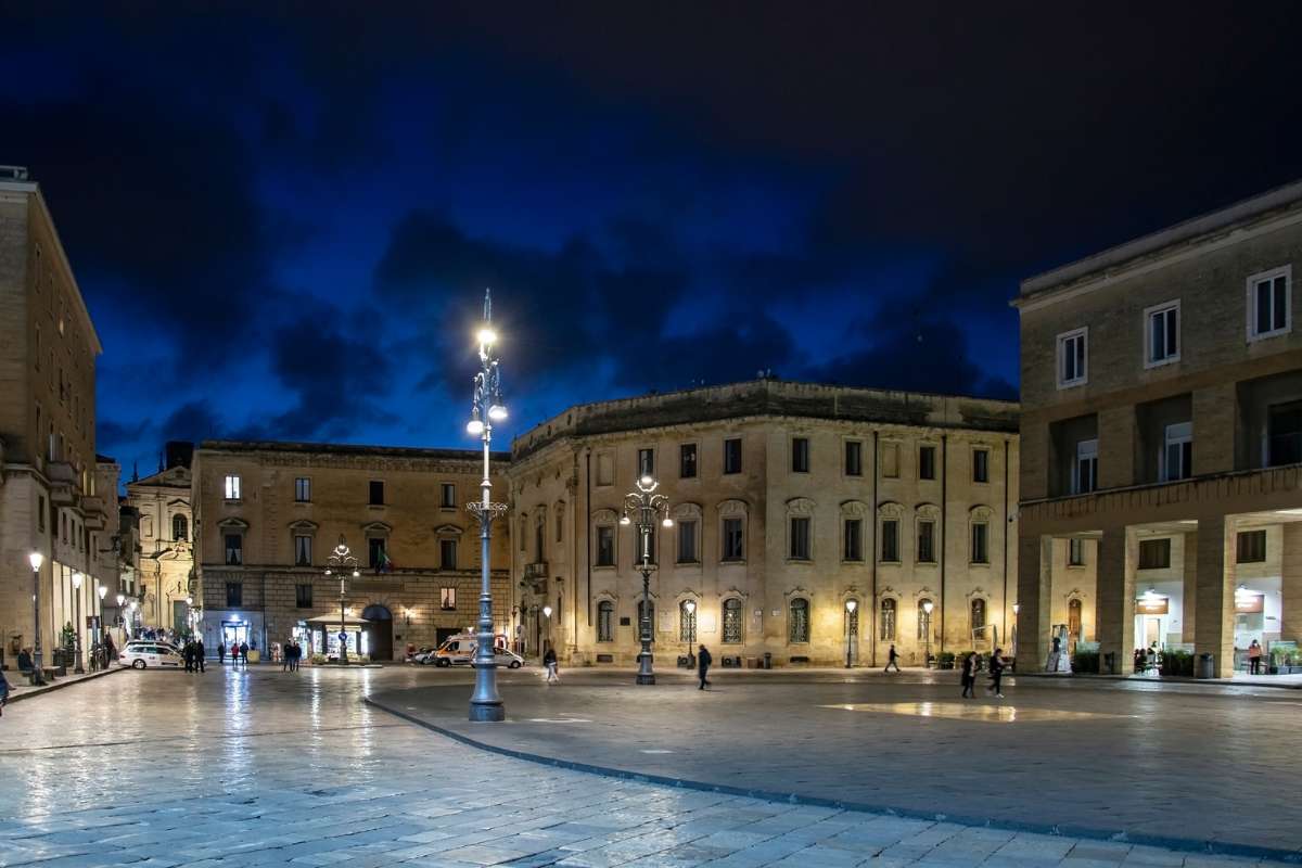 Porta Napoli Lecce 4 lecce di sera